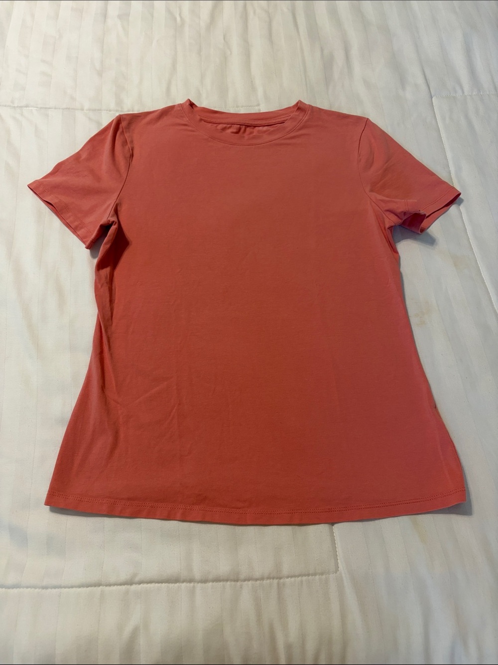 A New Day Classic Short-Sleeve Women's Tee in Coral